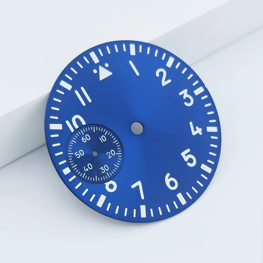 BOTIONI Uhrenzubehör, 37 mm, Weiß, Pilotenstil, Leuchtfunktion - Bild 3