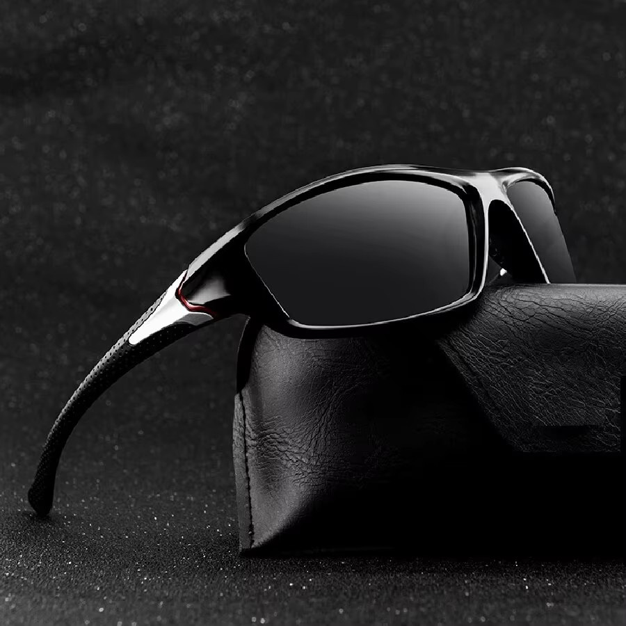 WSZ Sonnenbrille, Vollrand, rechteckig, Metall, Unisex - Bild 1