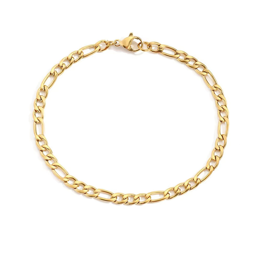 Armband FOMALHAUT, Edelstahl, Gold, 4 mm, Unisex - Bild 3