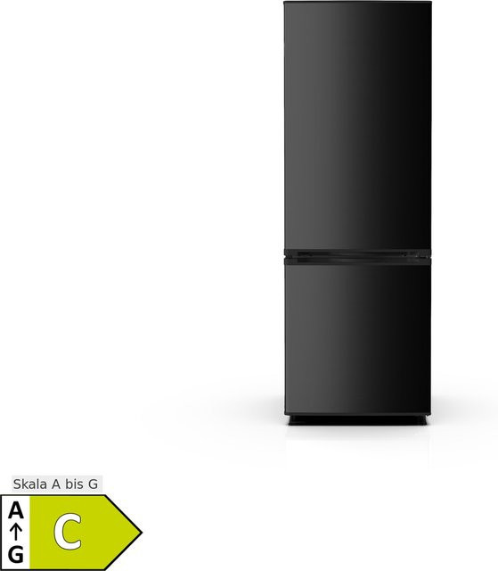PKM Kühl-Gefrierkombination KG173CB Schwarz, 161 l Nutzinhalt, H x B x T: 145 x 50 x 52 cm - Bild 3