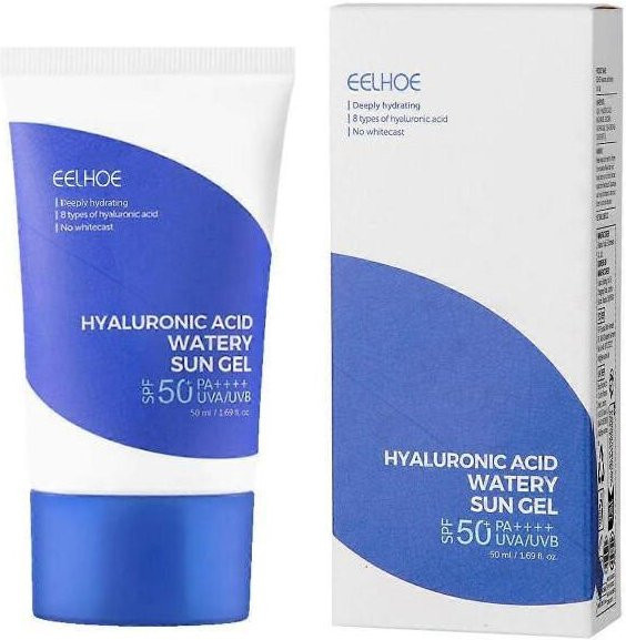 EELHOE Sonnen-Gel mit Hyaluronsäure, LSF 50+, 50 ml, Unisex - Bild 1