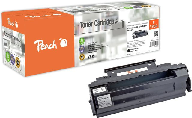 Peach P3350 Toner Black für Panasonic Panafax UF-580 und Kyocera KMF 650, wiederaufbereitet - Bild 1
