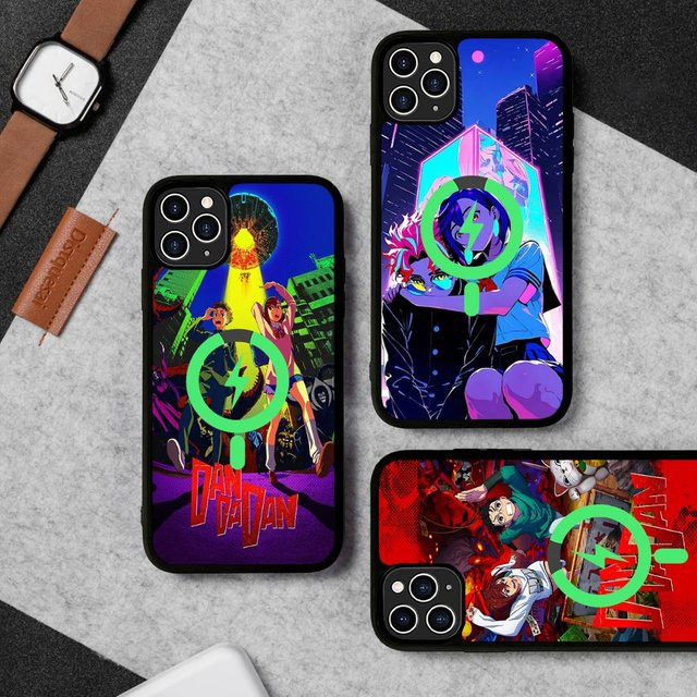 MagSafe Magnetische Handyhülle Anime D-Dandadan für iPhone 17 16 Pro Max 15 Plus 14 13 12 11 in Multicolour - Bild 1