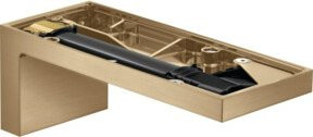 Hansgrohe Axor MyEdition Wanneneinlauf für die Wandmontage in Brushed Bronze mit 176 mm Auslauf - Bild 1