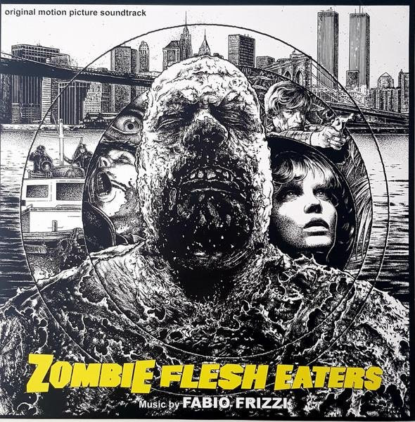 Fabio Frizzi - Zombie Flesh Eaters LP Schallplatte - Beat Records Company - Grau - Bild 1