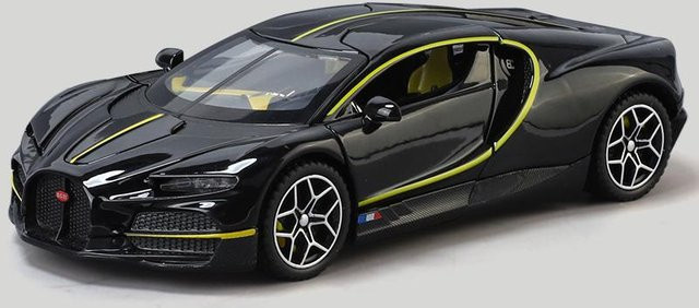 Linyi toy car Tourbillon V16 Supercar Modellauto, 1:32, Metall, mit Licht und Ton, ab 18 Jahre - Bild 1
