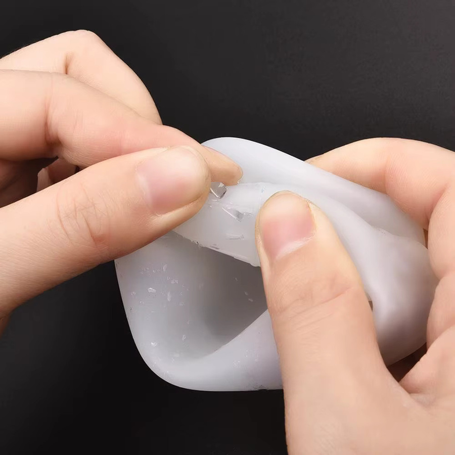 5er Set Silikon Messbecher von LIEBE ENGEL, transparent mit Skala, 100 ml, ideal für Lebensmittel und DIY-Projekte wie Epoxidharz oder Schmuckherstellung - Bild 5
