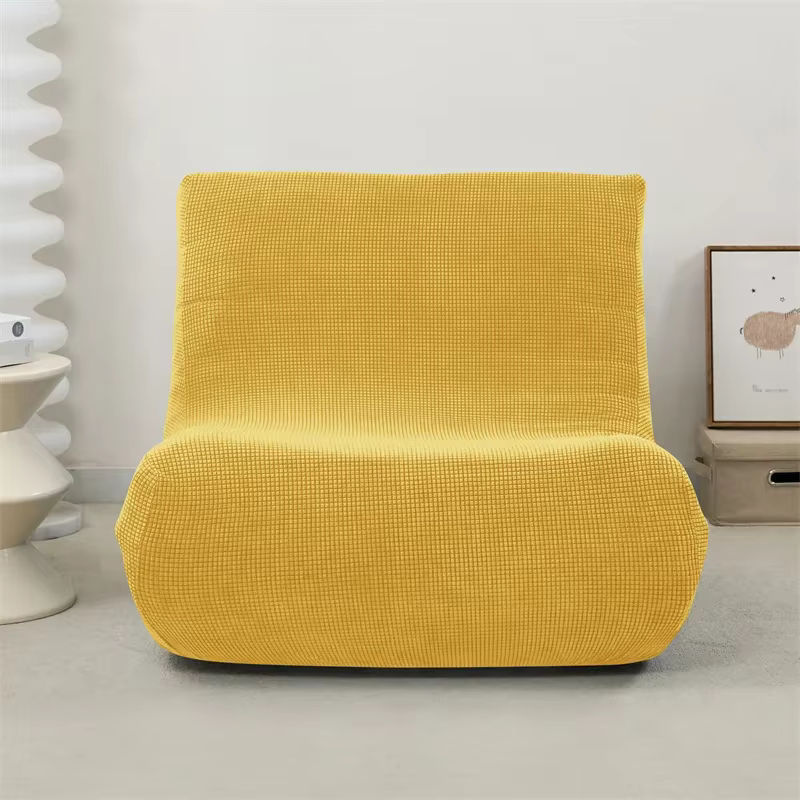 WANERQU Elastische Polar Fleece Stretch Sofabezüge Einfarbig für Einzelstühle und Lounge-Sofas - Bild 2