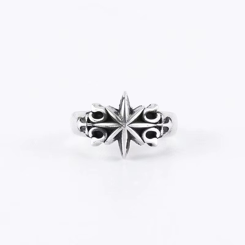 LOVE&NAME Ring, Kupfer, Silber, Hexagramm, Unisex - Bild 4