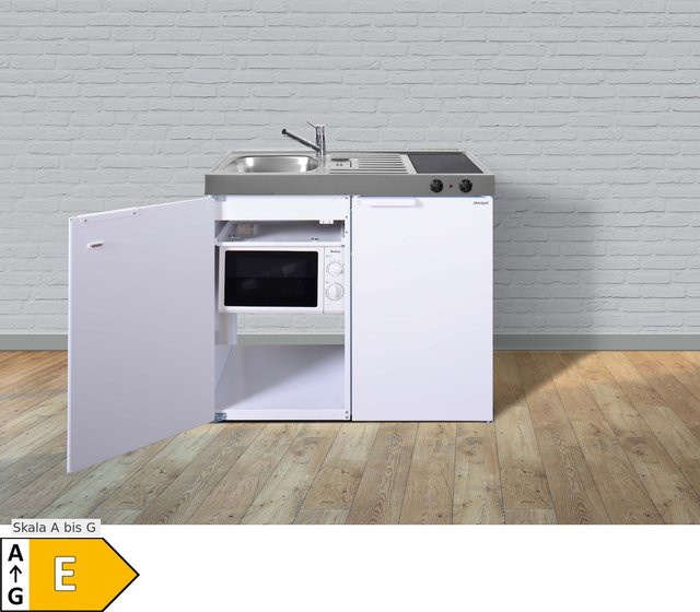 Stengel Küchen Kitchenline MKM 100 Glaskeramikkochfeld in Weiß mit Einbaufunktion - Bild 1