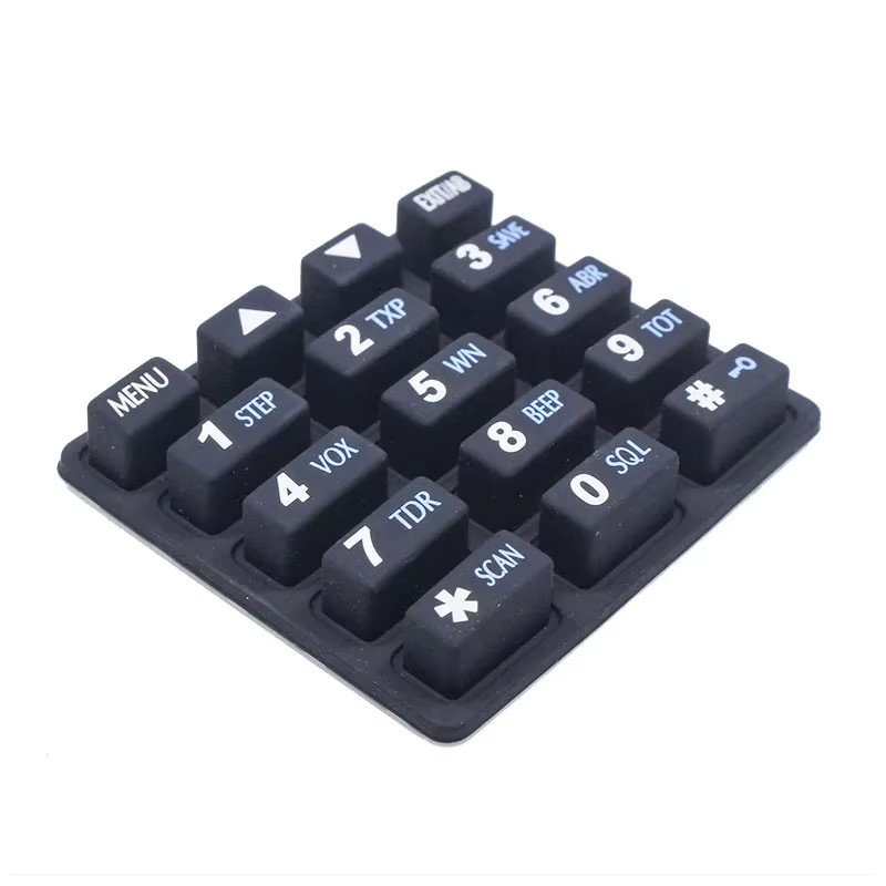 Baofeng Ersatz-Tastatur aus Silikon für UV-82 und UV-82HP Walkie-Talkie in Schwarz - Bild 2