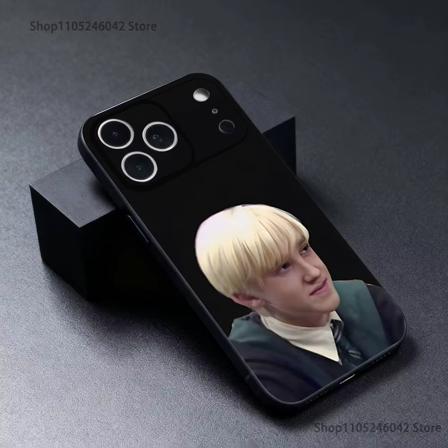 Handyhülle Draco Malfoy Soft Cover für iPhone 17, 16, 15, 14, 13, 12, 11, Pro, Max, XR, Plus, SE, Mini in Schwarz - Bild 2
