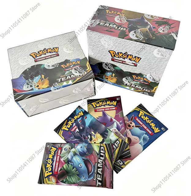 Pokémon TCG Sun & Moon Team Up Englische Version Booster Battle, Sammelkarten, 360 Stück - Bild 1