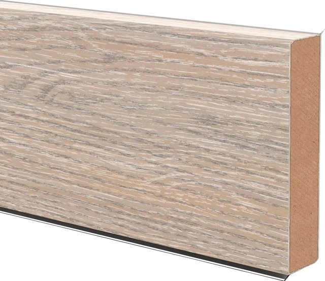 Döllken Profiles Sockelleiste Cubu 60 Touch & Style in Tanned Oak, Farbe Braun, H x B x T: 60 mm x 13 mm x 2500 mm - Bild 1
