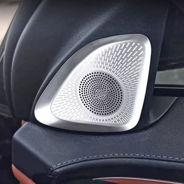 MTCT Hupenabdeckung aus Edelstahl in Silber für Mercedes Benz S-Klasse W223 2021-2025 - Bild 1
