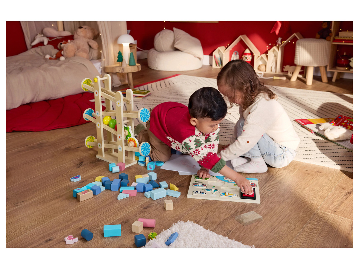 LUPILU Spieltrommel-Sortiment, Bunte Bausteine, ab 1 Jahr - Bild 2