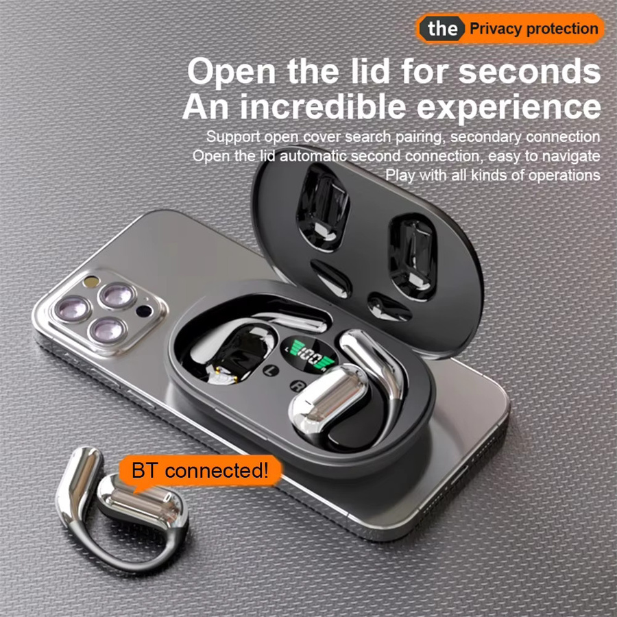 DIXSG AI-Übersetzer-Ohrhörer mit Echtzeit-Übersetzung für 144 Sprachen, 3-in-1 Bluetooth 5.3 In-Ear Headset mit Geräuschunterdrückung und intelligenter Sprachsteuerung - Bild 3