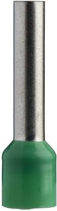 Schneider Electric Aderendhülse DZ5CE063 in Grün und Silber, 6mm², 100 Stück - Bild 1