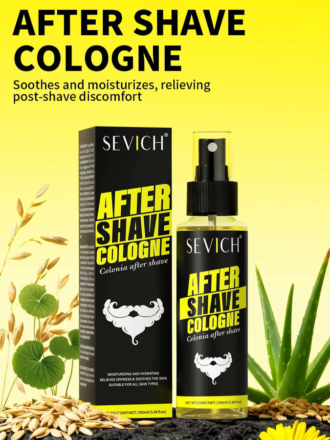 Sevich Aftershave Eau de Cologne, 100 ml, Herren - Bild 6