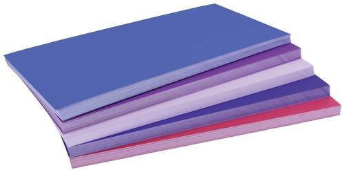 Magnetoplan Dawn Moderationskarten farbig sortiert, rechteckig, B: 200 mm, H: 100 mm, 250 Stück - Bild 1