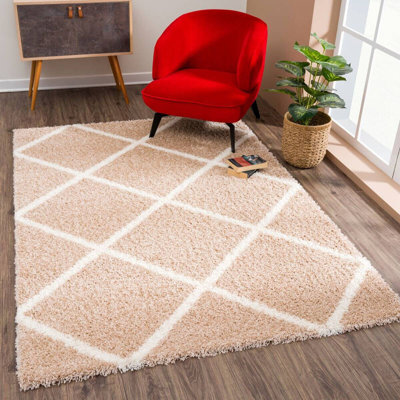 Sanat Hochflorteppich MADRID modern beige B: 160 cm, L: 230 cm - Bild 2