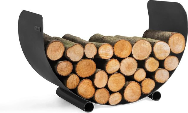 CookKing Kaminholzregal Turyn 70 aus Stahl, schwarz, B/H/T: 70 x 45 x 36 cm - Bild 1
