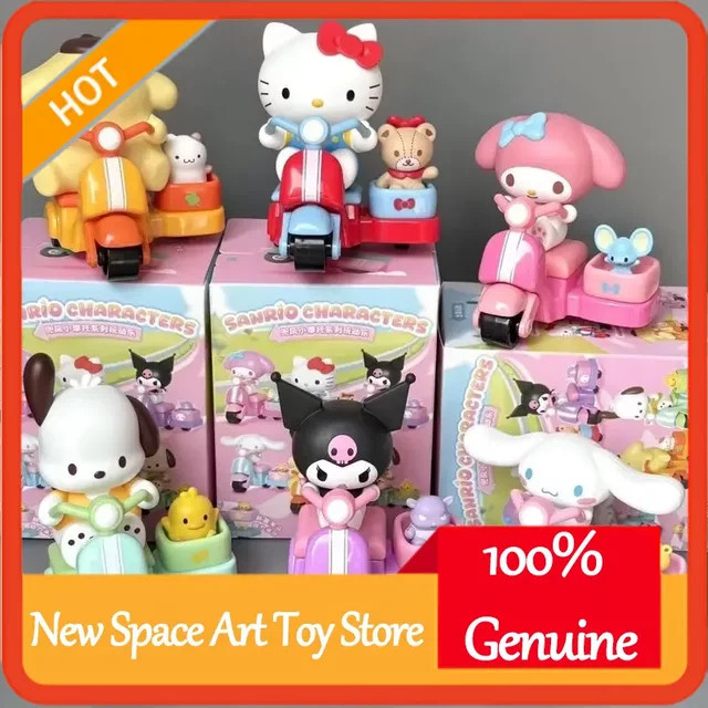 Sanrio Mini-Motorrad-Figuren, Blind Box, Einzelfigur - Bild 1