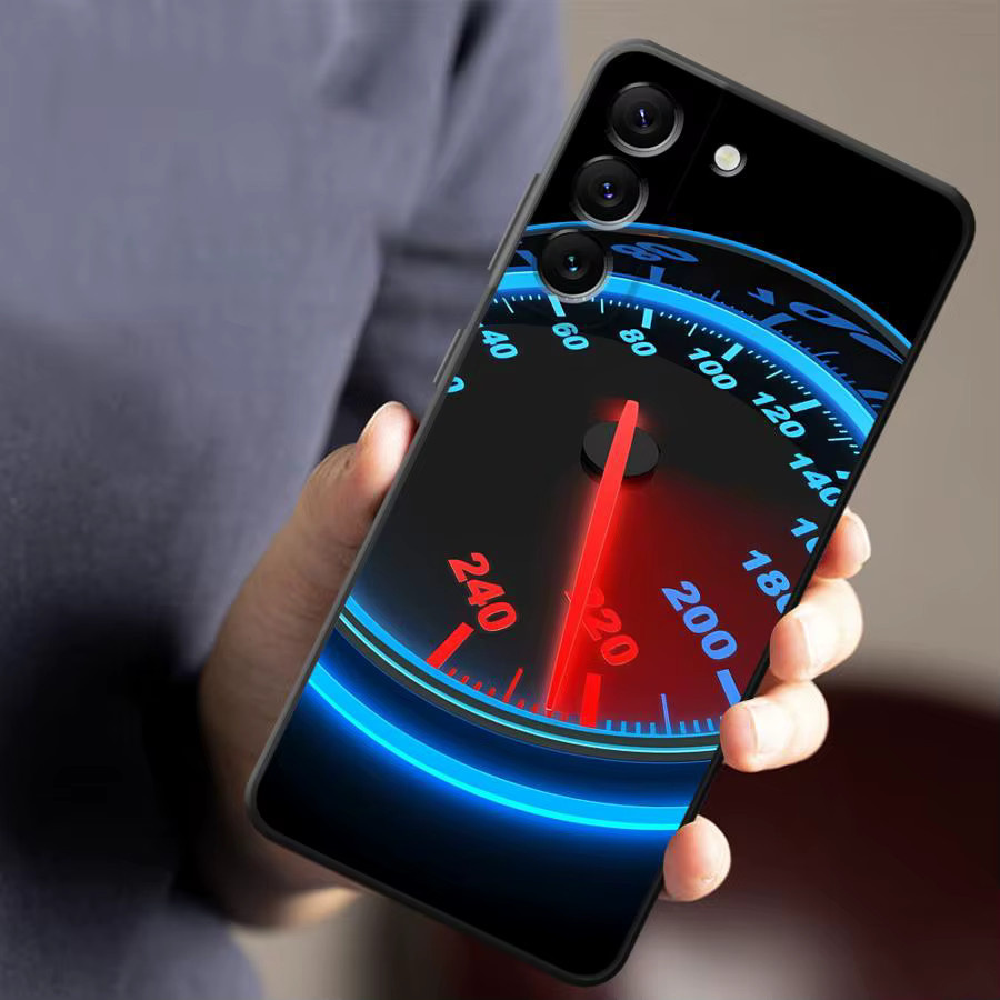 Samsung Galaxy Handyhülle im Sportwagen-Armaturenbrett-Design für verschiedene Modelle wie A10, A20, A30, A04s und A05s - Bild 2