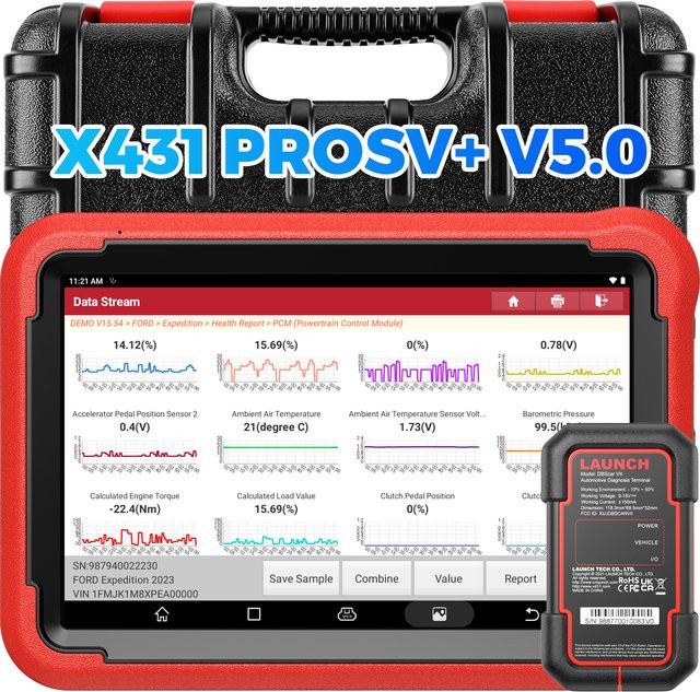 LAUNCH X431 PRO V5.0 OBD2-Scanner Diagnosegerät für die Fahrzeug-Autodiagnose - Bild 1