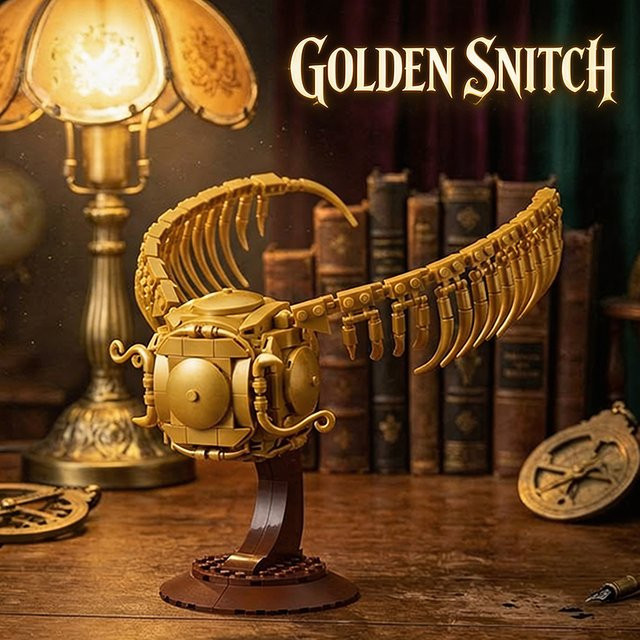 Hot Toys Harry Potter Goldener Schnatz, Bausteinset - Bild 1