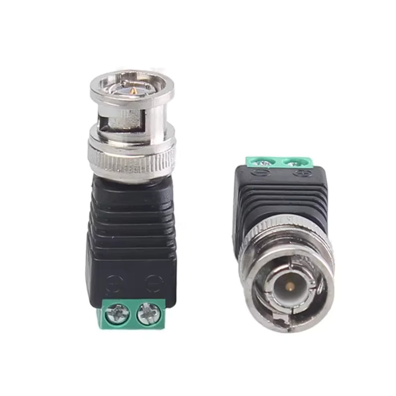 4er-Set BNC Q9 Adapter Set mit männlichen und weiblichen Steckern für CCTV Überwachungskameras und Audio-Video-Anschlüsse in Schwarz - Bild 2
