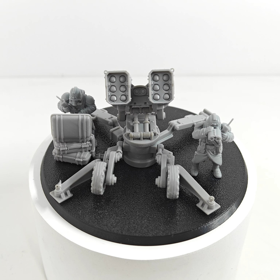 Tusk Model Garagenbausätze Tisch-Miniaturen, Harzbausätze, Figur, unbemalte Miniaturen KT721 - Bild 2
