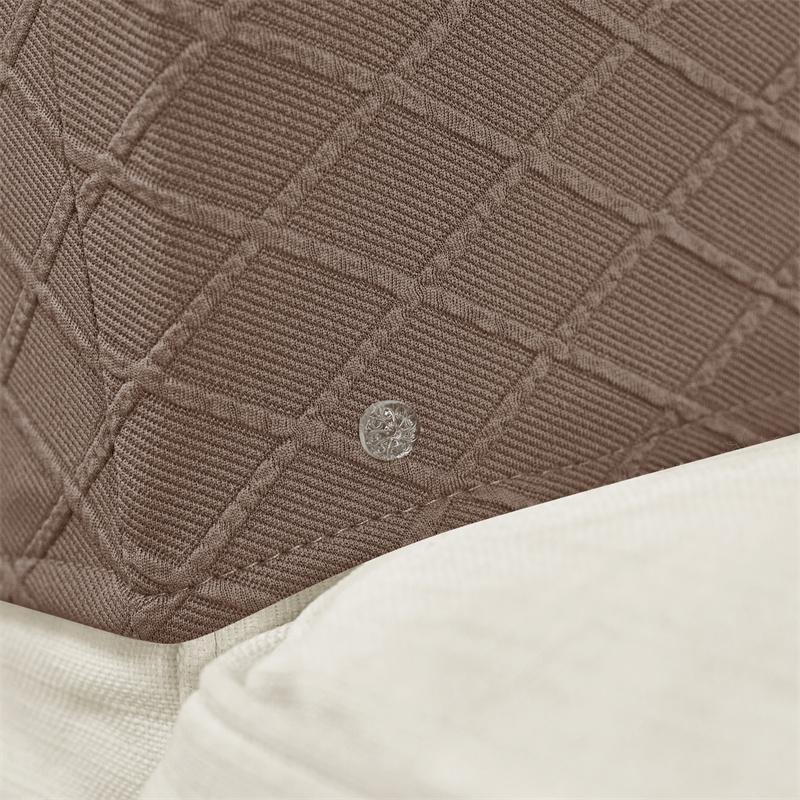 2er-Set elastische Sofalehnenbezüge aus Jacquard Polyester in einfarbigem Design als rutschfester Couch-Armschutz für dein Wohnzimmer - Bild 2