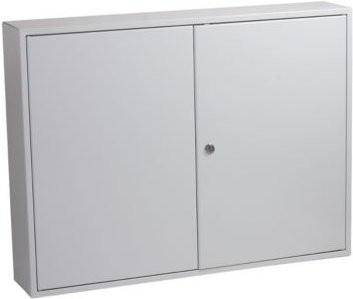 Phoenix Schlüsseltresor KC0606K mit Zylinderschloss für bis zu 400 Schlüssel, hellgrau, B: 73,0 cm, T: 14,0 cm, H: 55,0 cm - Bild 1