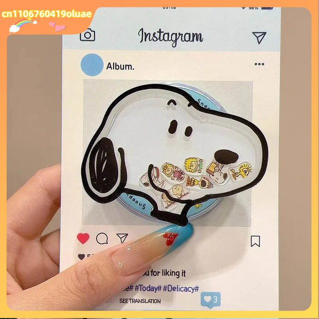 Bandai Neuer Snoop Y Handyhalter, Verstellbarer Ständer, Faltbarer Mobiltelefon-Halter, Tragbarer Teleskopischer Magnetischer Airbag-Halter - Bild 1