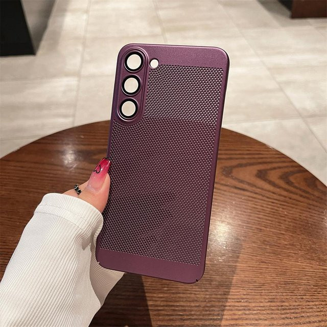 Wärmeableitendes Kühlgehäuse für Samsung Galaxy S24 Plus in Purple, stoßfeste Schutzhülle - Bild 1