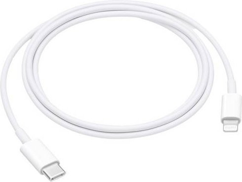 Apple USB-C auf Lightning Kabel Weiß 1,00 m MUQ93ZM/A/B - Bild 1