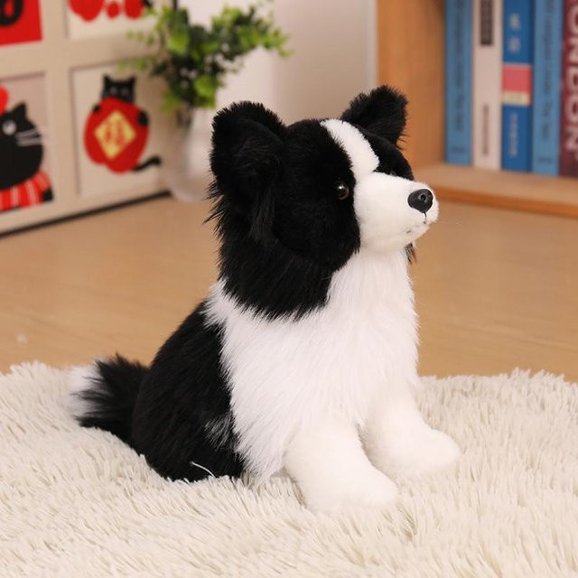 Border Collie Stofftier, Plüschtier, 25cm, ab 14 Jahren - Bild 1