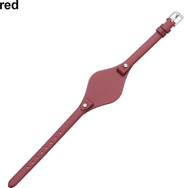 InsprerMe Uhrenarmband Leder, rot, Unisex - Bild 1