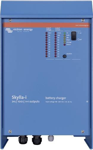 Victron Energy Skylla-i 24/80 (1+1) Bleiakku-Ladegerät 24V mit 80A Ladestrom in Blau - Bild 1