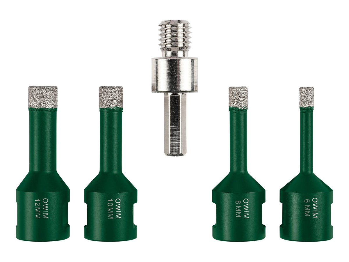 Parkside Diamant-Fliesenbohrer-Set mit M14-Gewinde aus Stahl - Bild 2