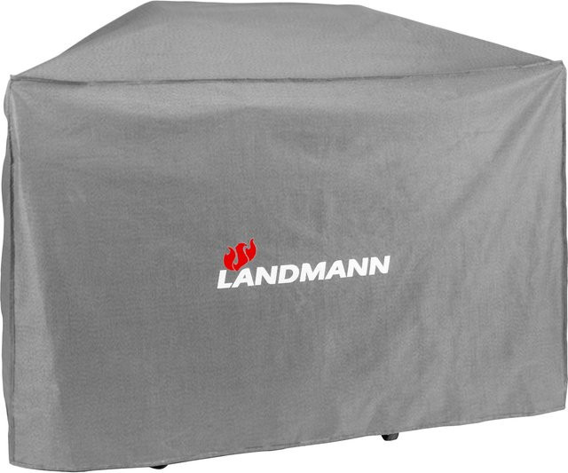Landmann Wetterschutzhaube Premium aus Polyestergewebe in Grau - Bild 1