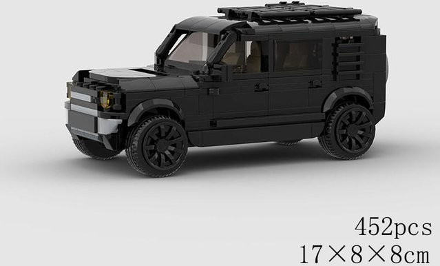 MOC Offroad-Auto Pickup Truck Bausteine ab 6-12 Jahren - Bild 1