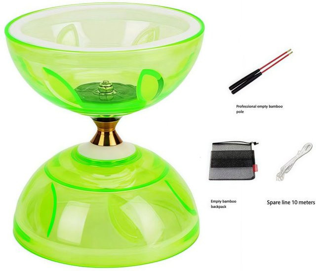 Yiran Health & Beauty Diabolo Chinese Yoyo Set grün - Bild 1