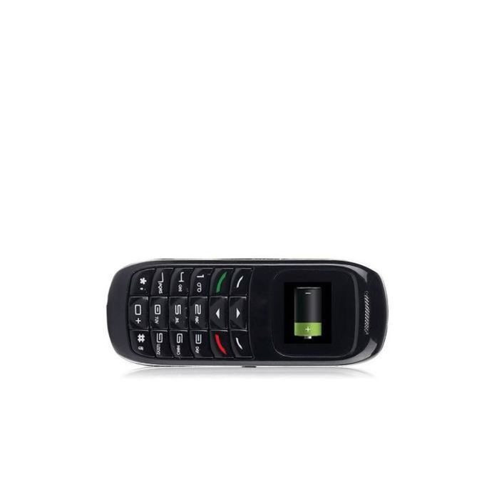 Techtrusty BM70 Mini Bluetooth GSM Mobiltelefon in Schwarz mit 0,66 Zoll OLED-Display - Bild 2