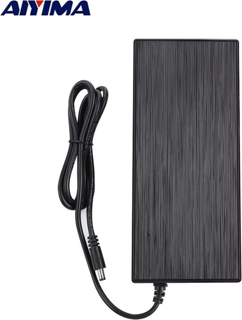 AIYIMA Netzteil 48V 10A Gan Verstärker Adapter in Schwarz für TPA3255 TAS5630 Audio Verstärker A80/A07Max - Bild 1