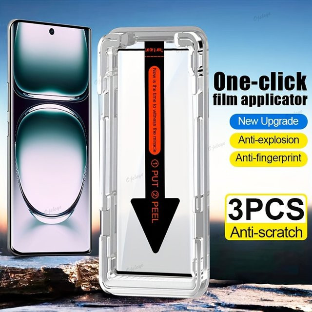 Displayschutz aus gehärtetem Glas für Motorola Edge 50 Ultra, 70 Fusion, 60, 50 Pro und 60 Neo, transparent - Bild 1