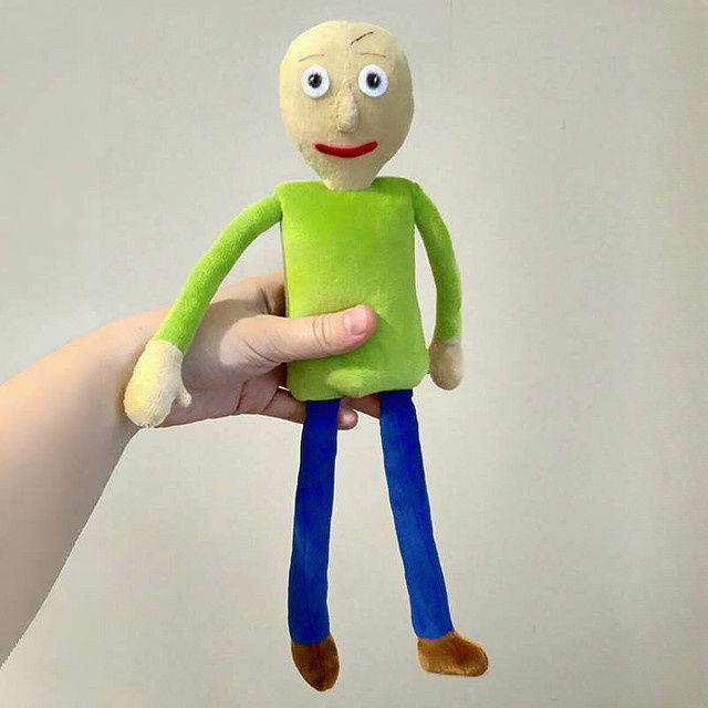 Bandai Baldi Basics Puppe, 25cm, Fröhliche & Wütende Version, Actionfigur - Bild 1