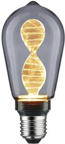 Paulmann LED E27 Spezialform Leuchtmittel Gold, 3.5W (entspricht 10W), Durchmesser: 6,4 cm, Höhe: 14,2 cm - Bild 1