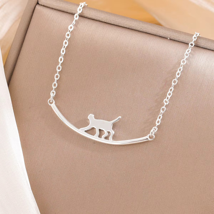 Halskette GaGa-Duck, Katze, 925 Silber - Bild 3